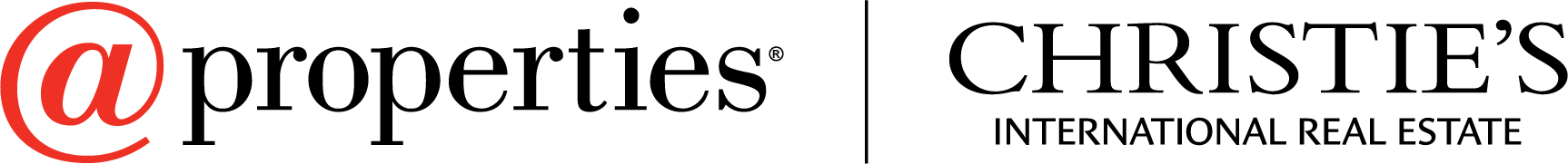@Properties Christie's International Real Estate Black Logo (Horizontal)