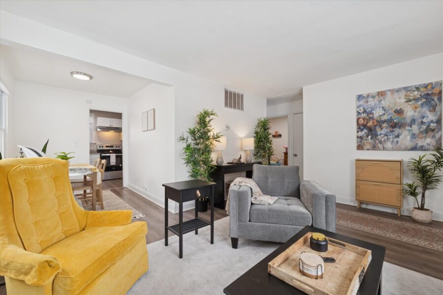 Living Room 1 -1004 E Otis Ave Hazel Park, MI 48030-Leslie E. Martin