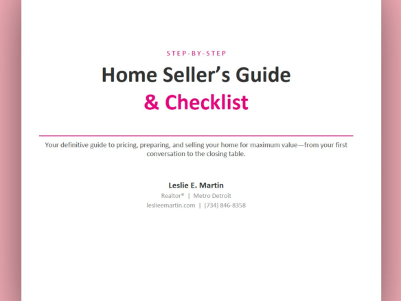 Home Seller's Guide Cover Image